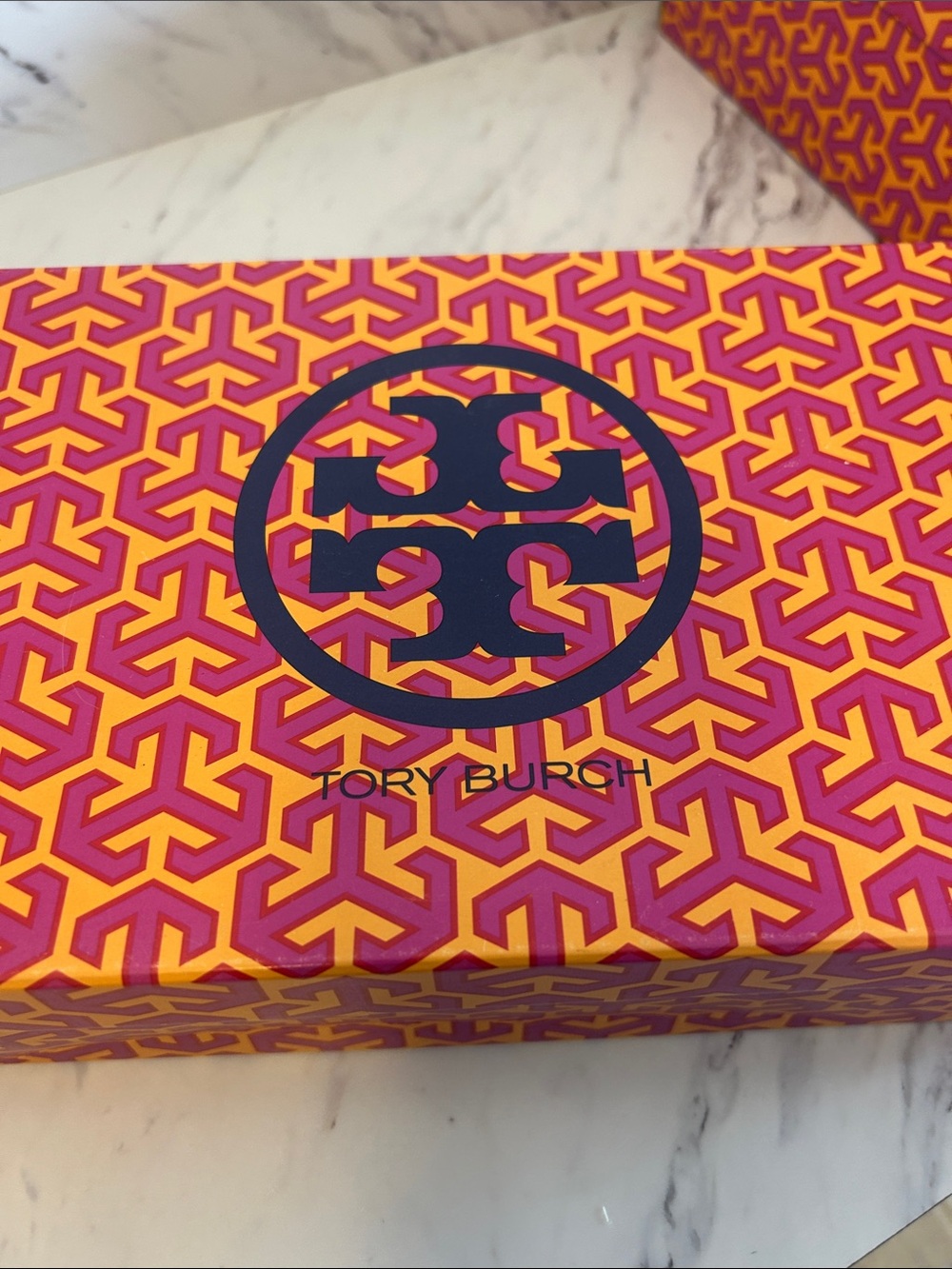 Tory Burch holly black Logo-Sandals with 2 inch heel and Gold Accents - Picture 10 of 10
